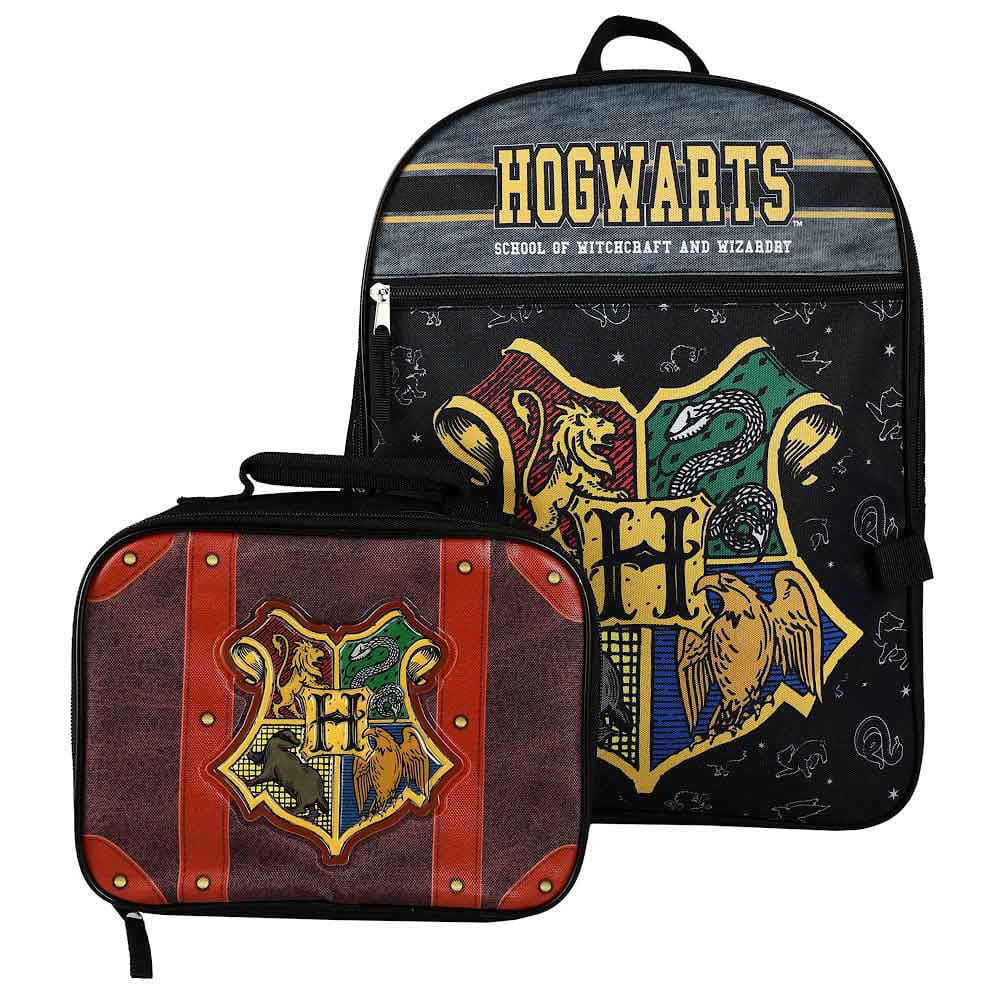 16 Harry Potter Hogwarts Backpack with Lunch Kit - Backpacks