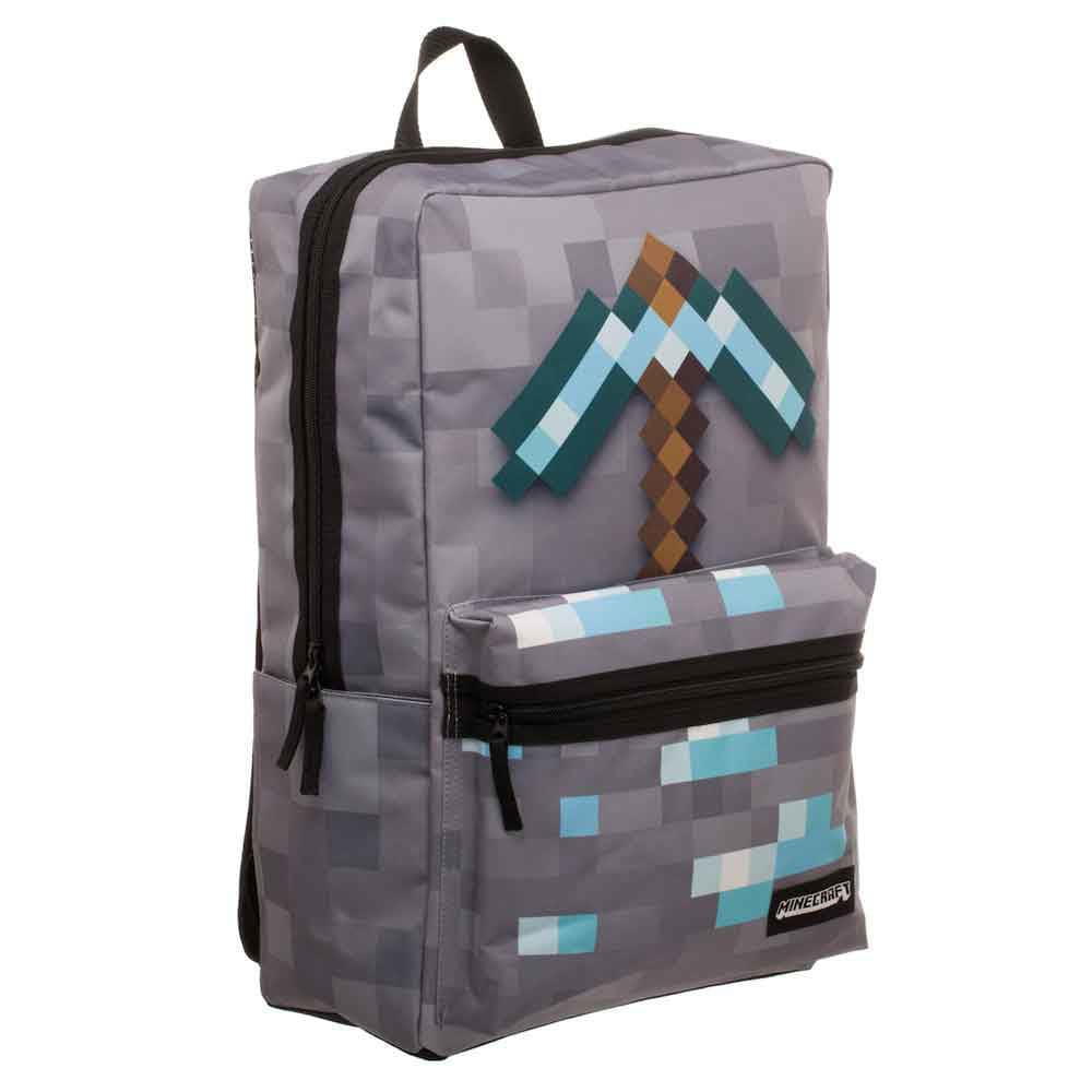 17 Minecraft Axe Patch Laptop Backpack - Backpacks