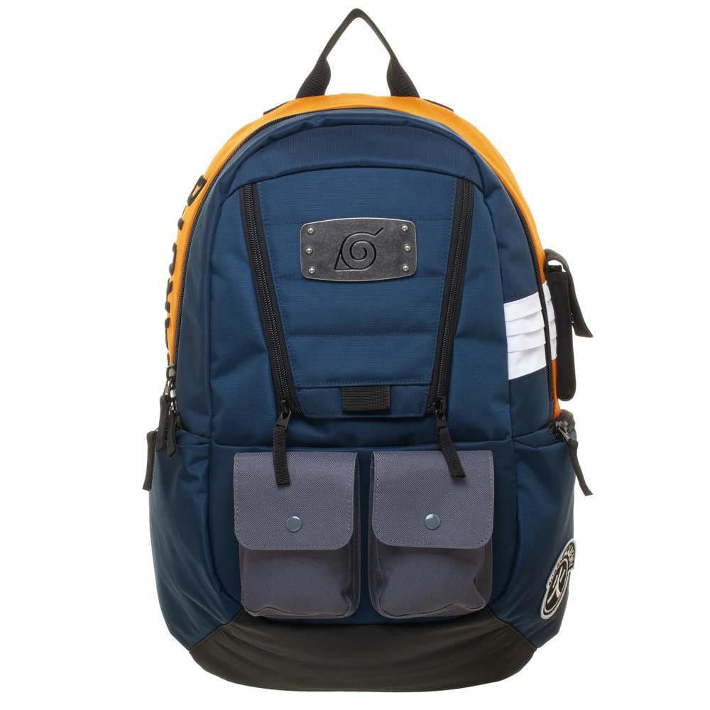 20 Naruto Built Up Utility Laptop Backpack - Backpacks -