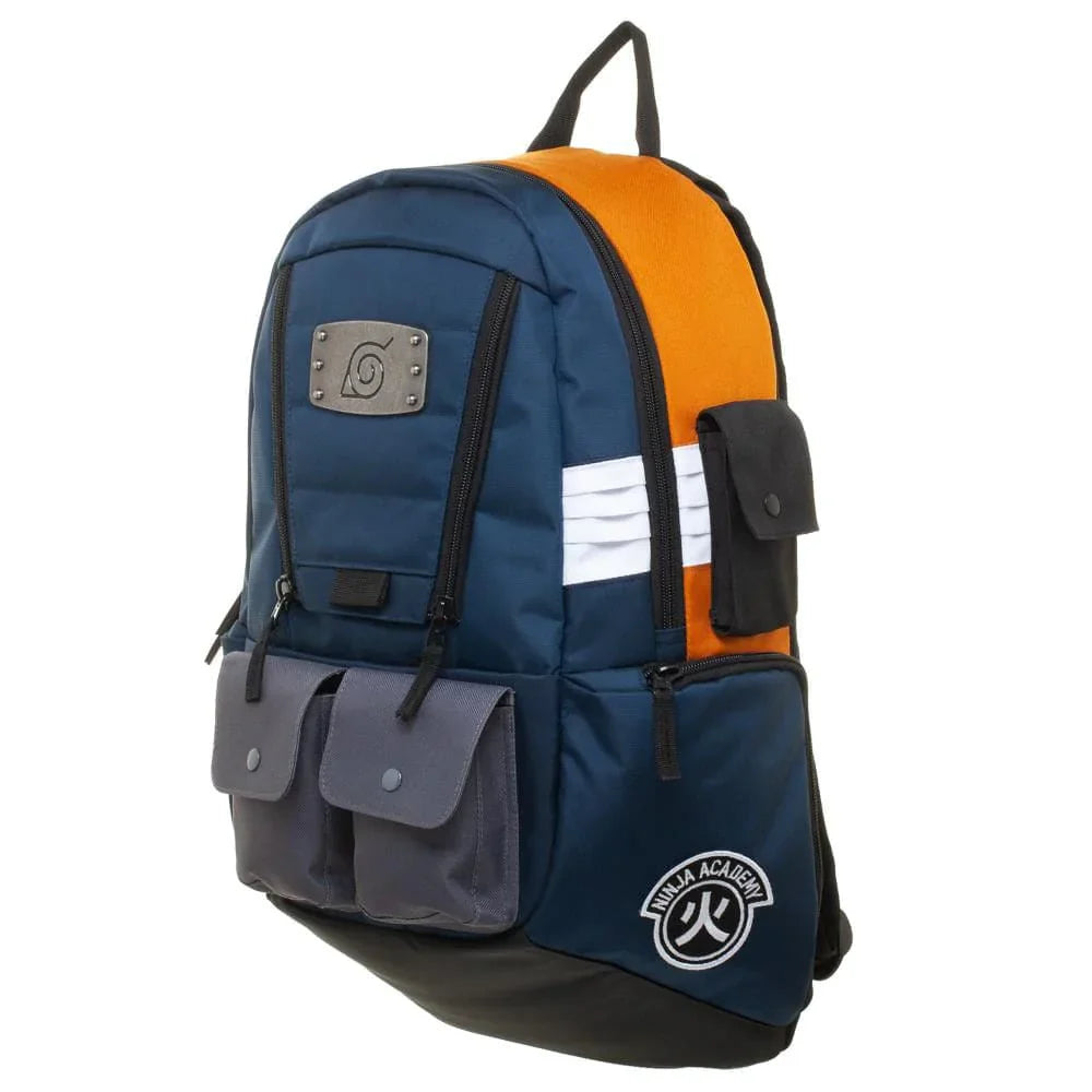 20 Naruto Built Up Utility Laptop Backpack - Backpacks -