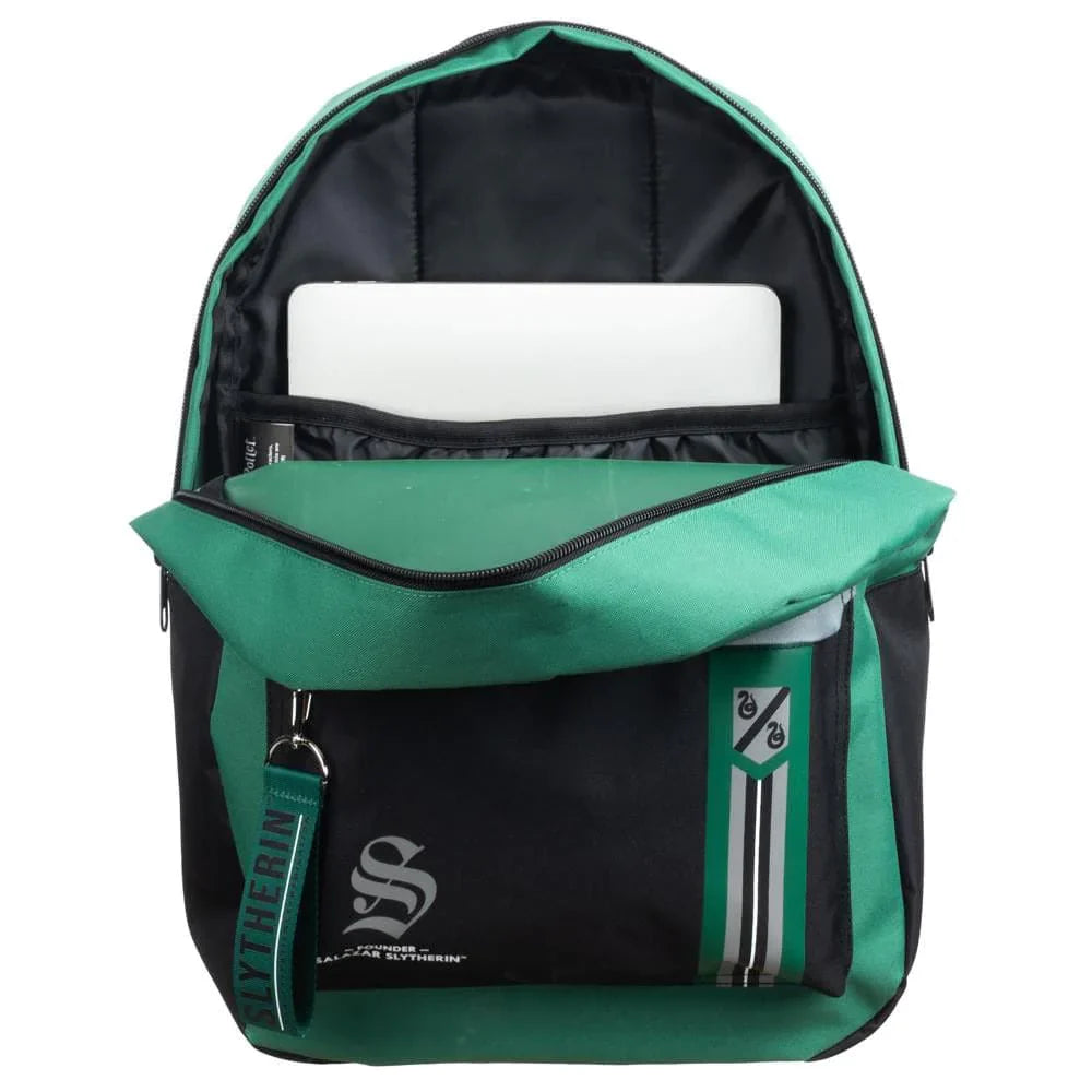 16 Harry Potter Slytherin Mixblock Laptop Backpack - 
