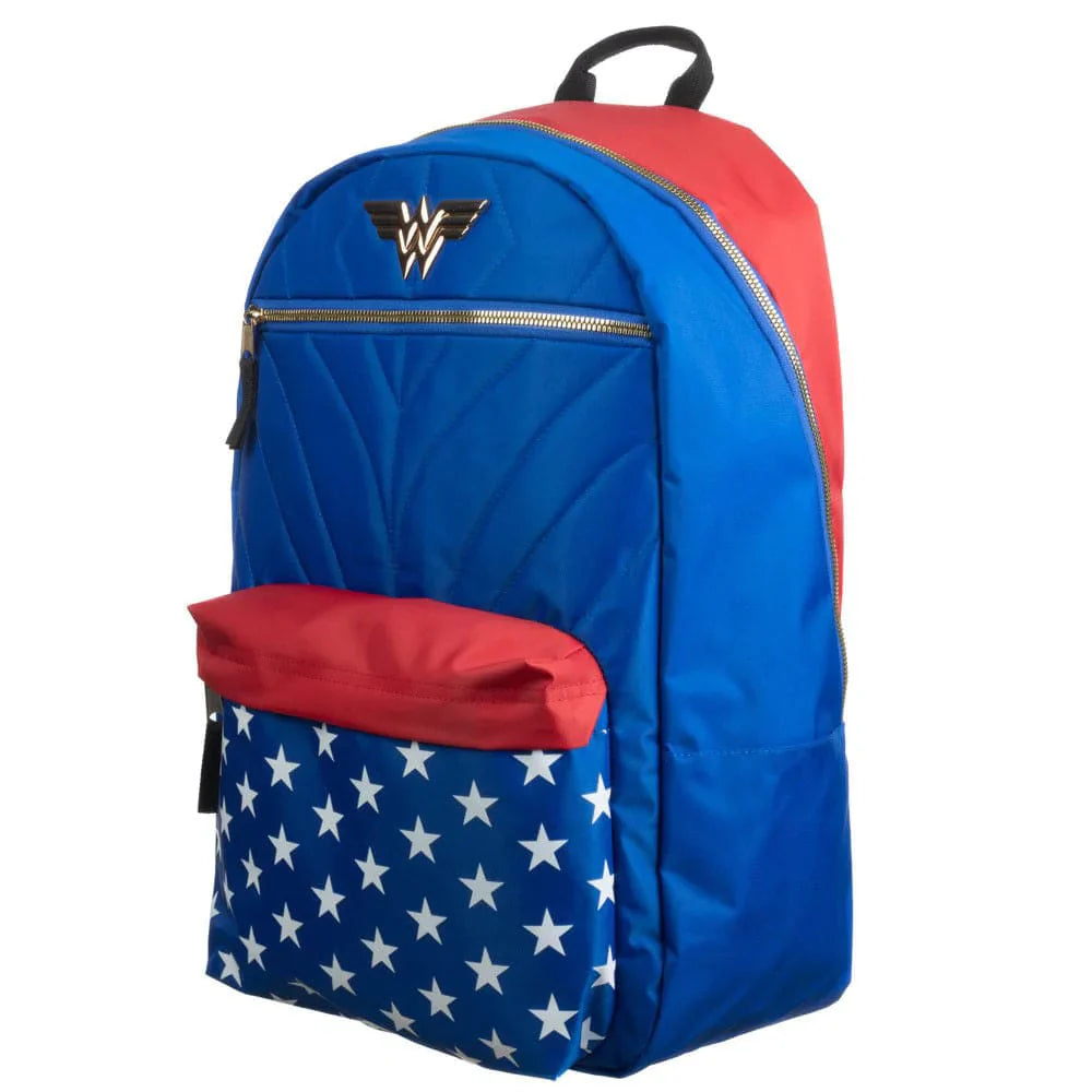 18 DC Comics Wonder Woman Stars Laptop Backpack - Backpacks