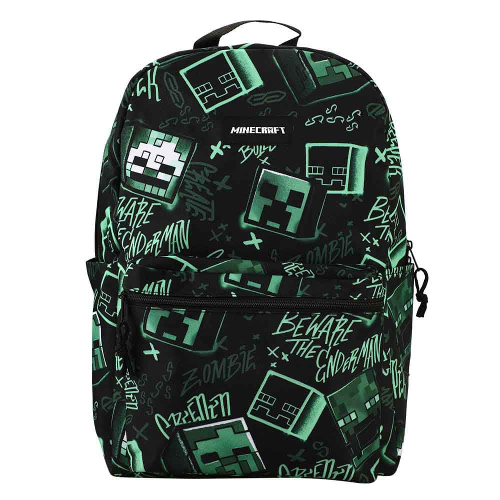 17 Minecraft Aop Laptop Backpack - Backpacks