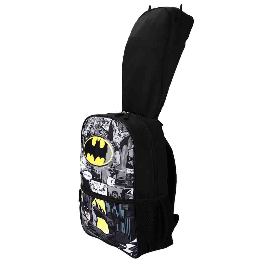 16 DC Comics Batman Hooded Kids Backpack - Backpacks