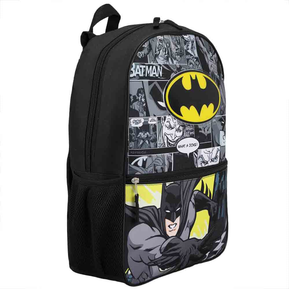 16 DC Comics Batman Hooded Kids Backpack - Backpacks