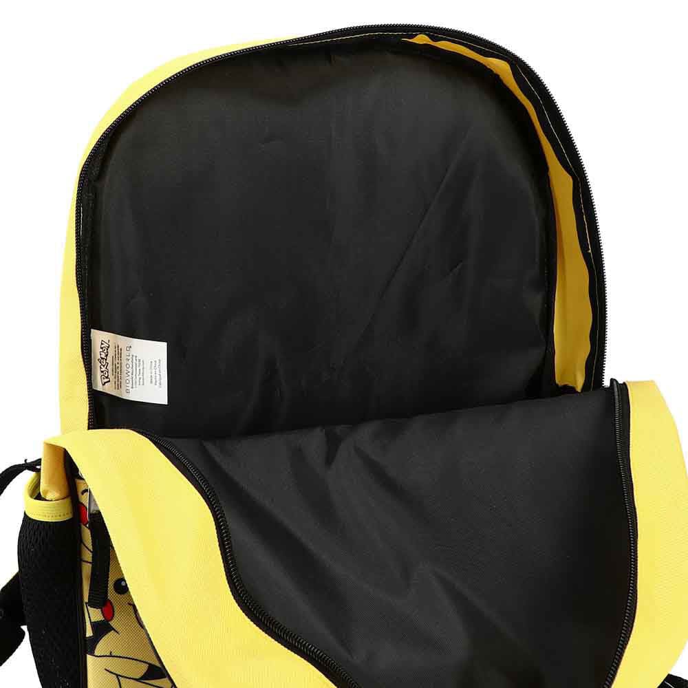 16 Pokemon Pikachu Hooded Kids Backpack - Backpacks