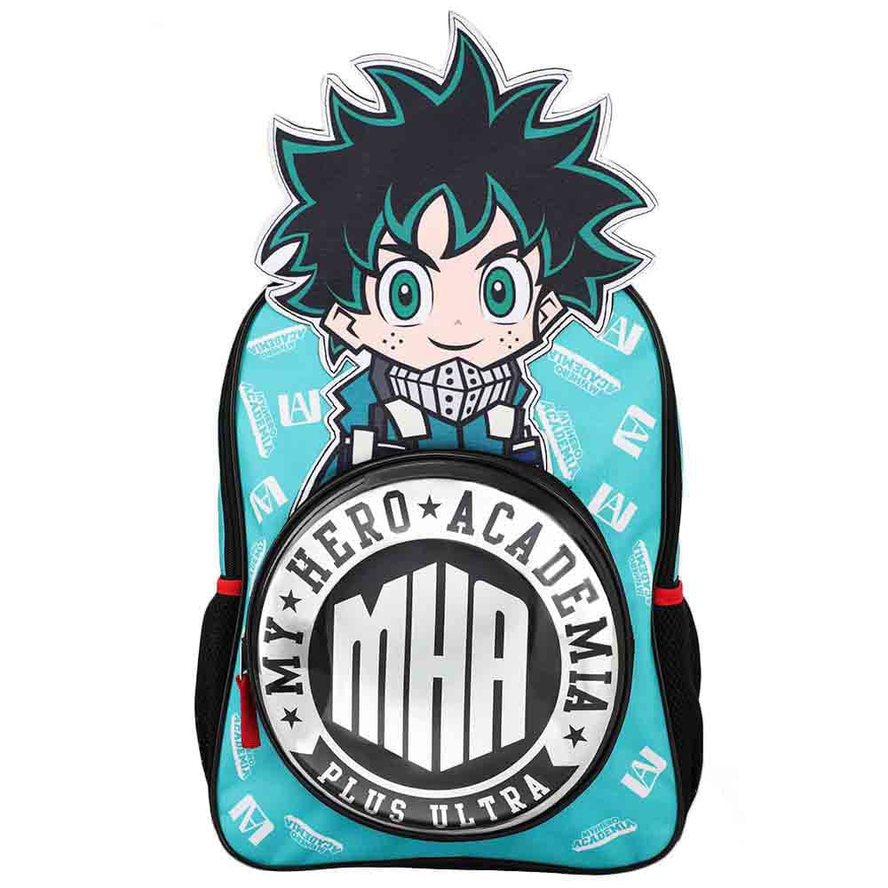 20 My Hero Academia Izuku Midoriya Kids Die Cut Backpack - 