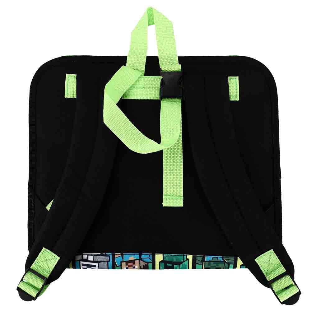 12 Minecraft Creeper Kids Hanging Tablet Display Backpack - 