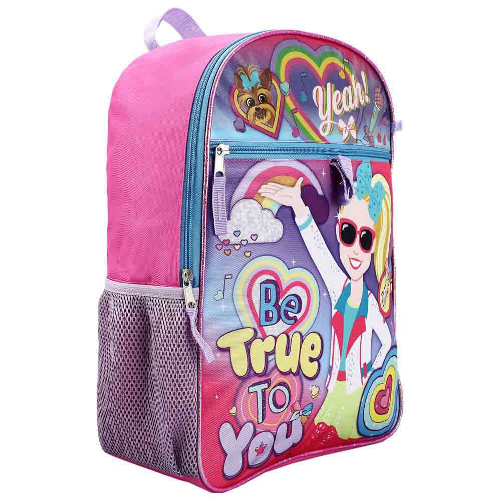 16 Jojo Siwa 6 Pc Kids Backpack Set - Backpacks