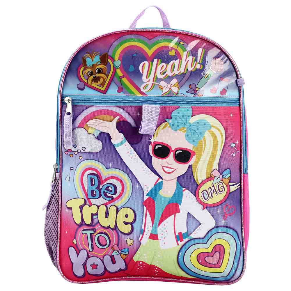 16 Jojo Siwa 6 Pc Kids Backpack Set - Backpacks