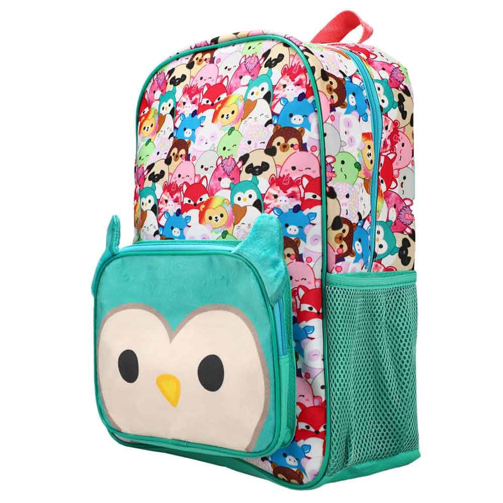 16 Squishmallows Winston The Owl Plush Pocket Youth Backpack