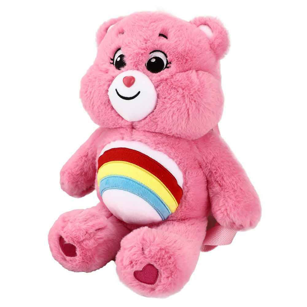14 Care Bears Cheer Bear Youth Plush Backpack - Backpacks