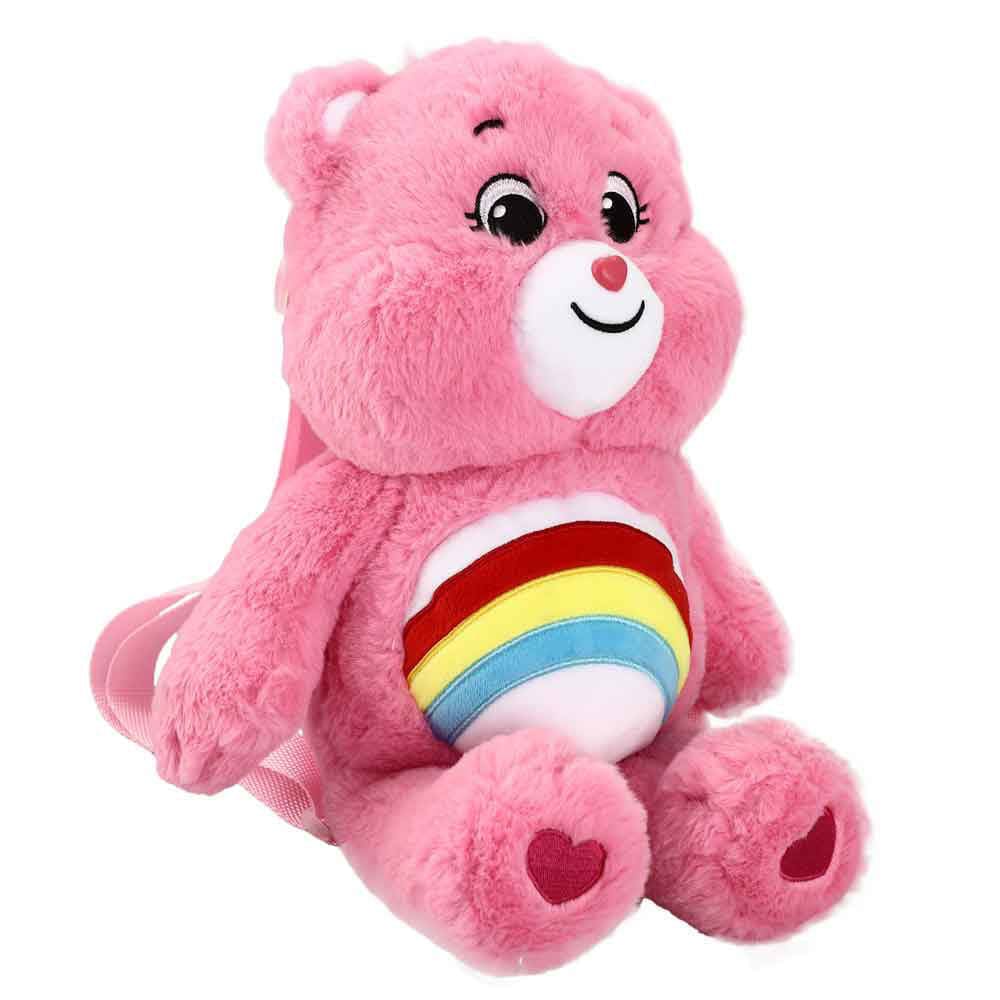 14 Care Bears Cheer Bear Youth Plush Backpack - Backpacks