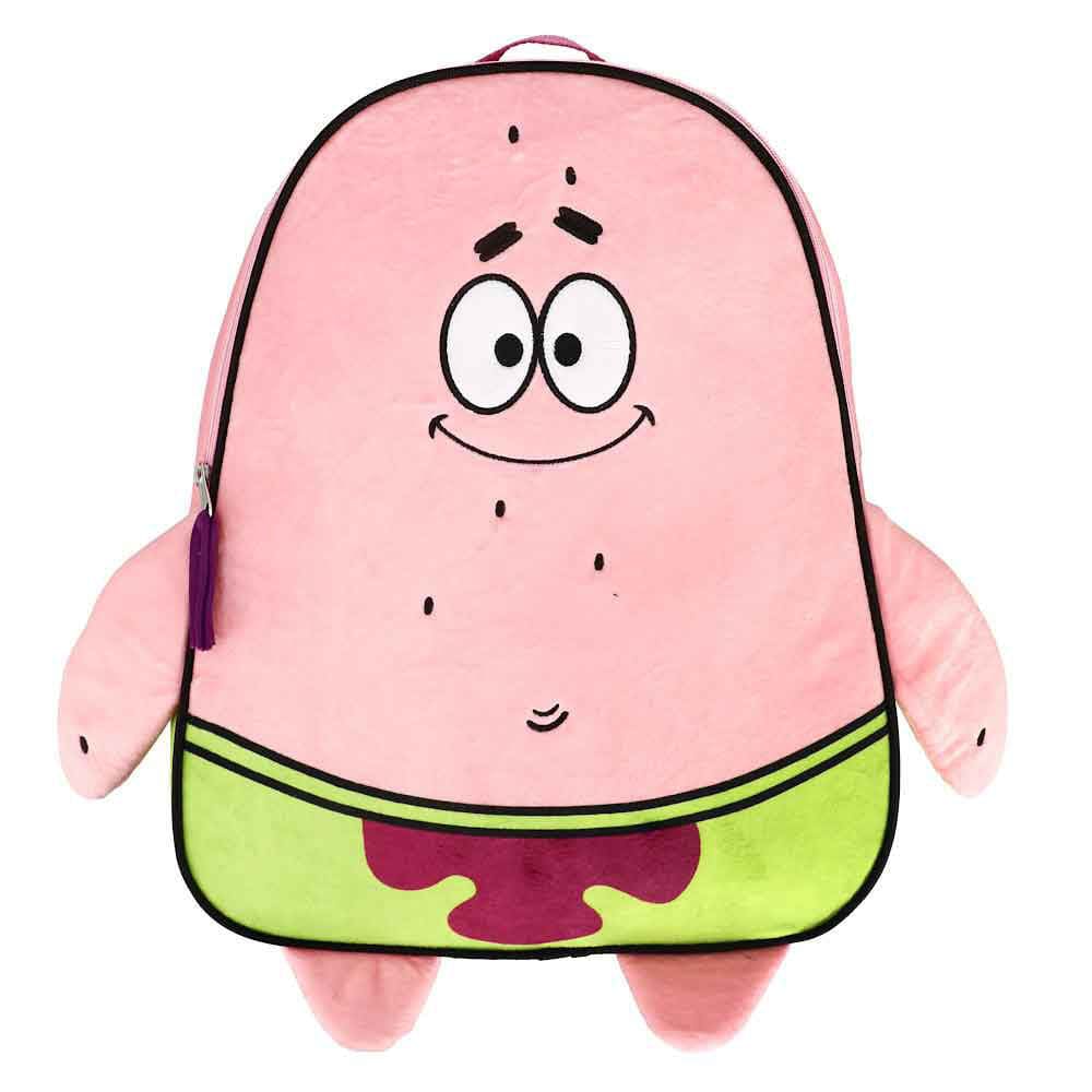 16 Spongebob 3D Patrick Youth Plush Backpack - Backpacks