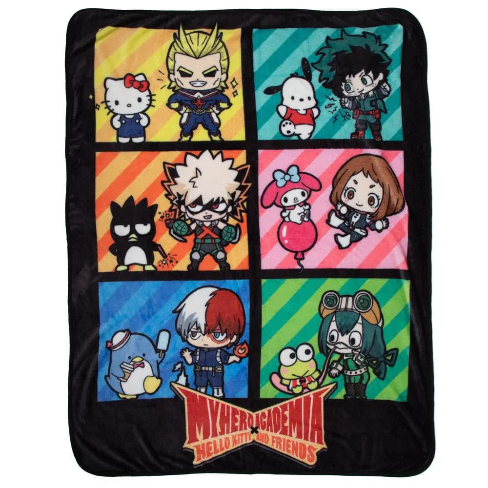 48 x 60 Sanrio X My Hero Academia Fleece Throw Blanket - 