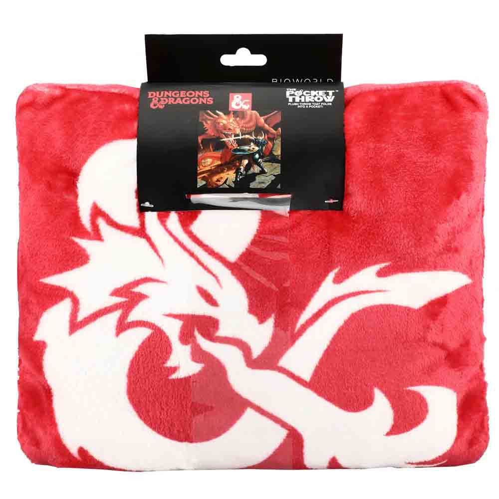 12.5 x 50 Dungeons & Dragons Pillow Pocket Throw Blanket - 