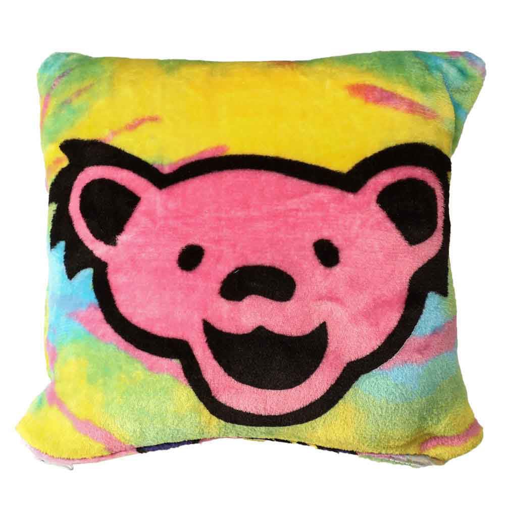 12.5 x 50 Grateful Dead Dancing Bears Fleece Pocket Throw 
