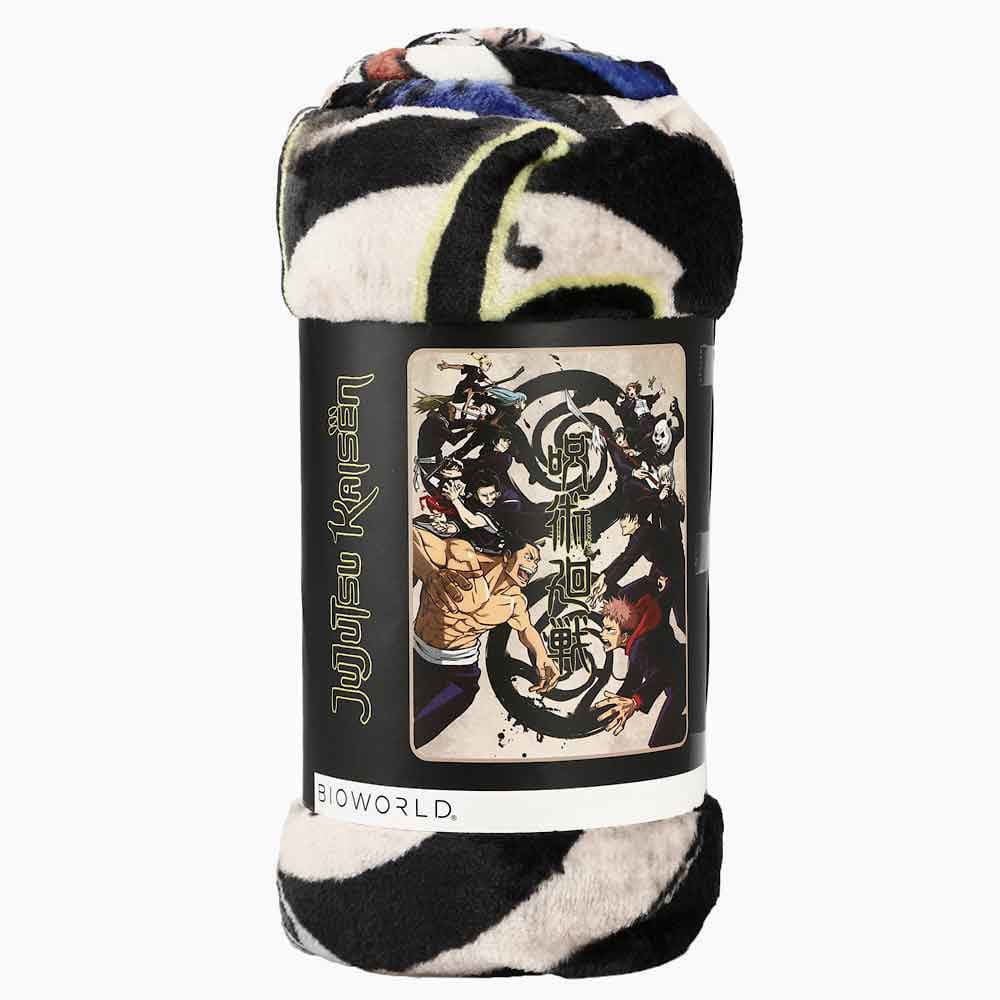 48 x 60 Jujutsu Kaisen Characters Fleece Throw Blanket - 