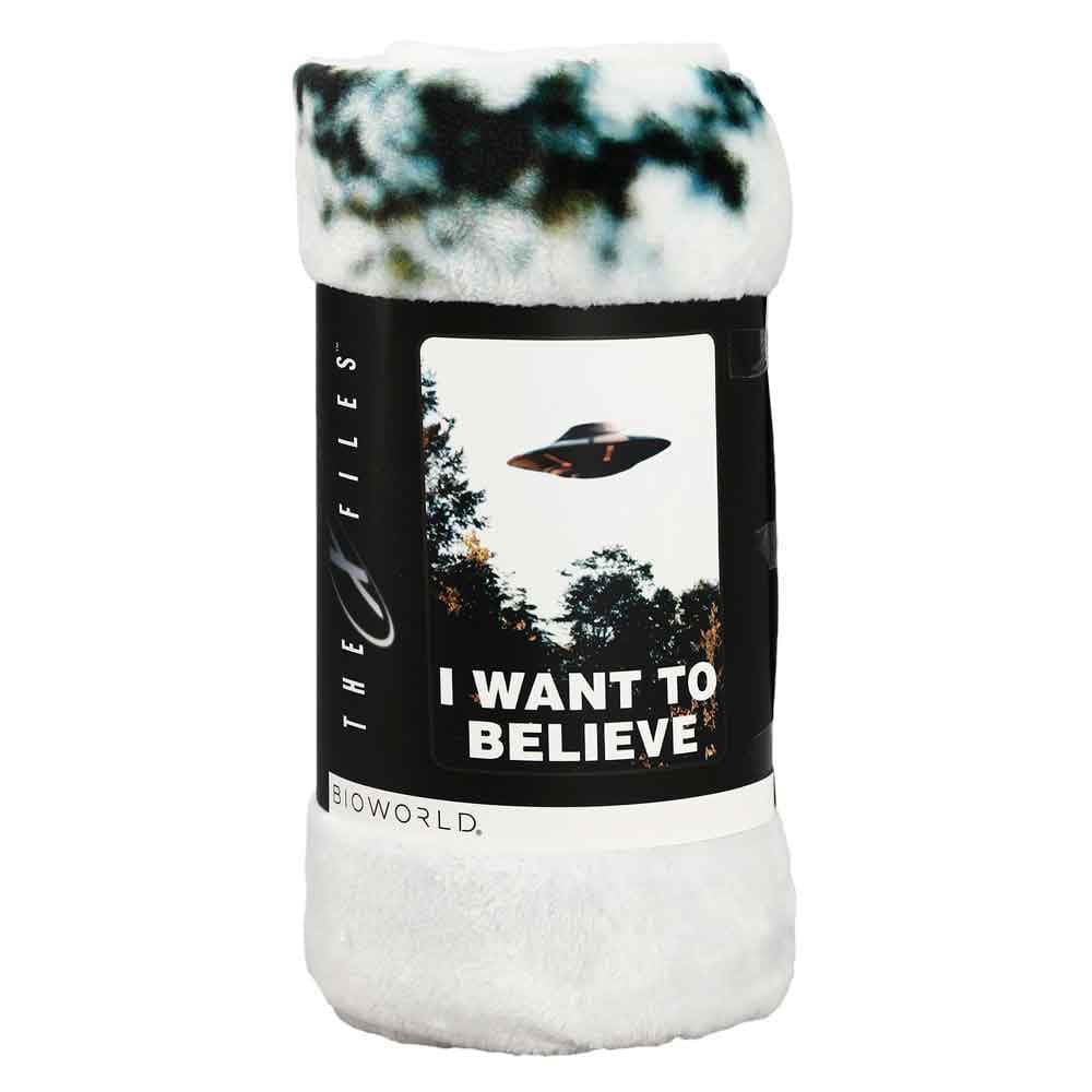 48 x 60 I Want To Believe Fleece Throw Blanket - Throw 
