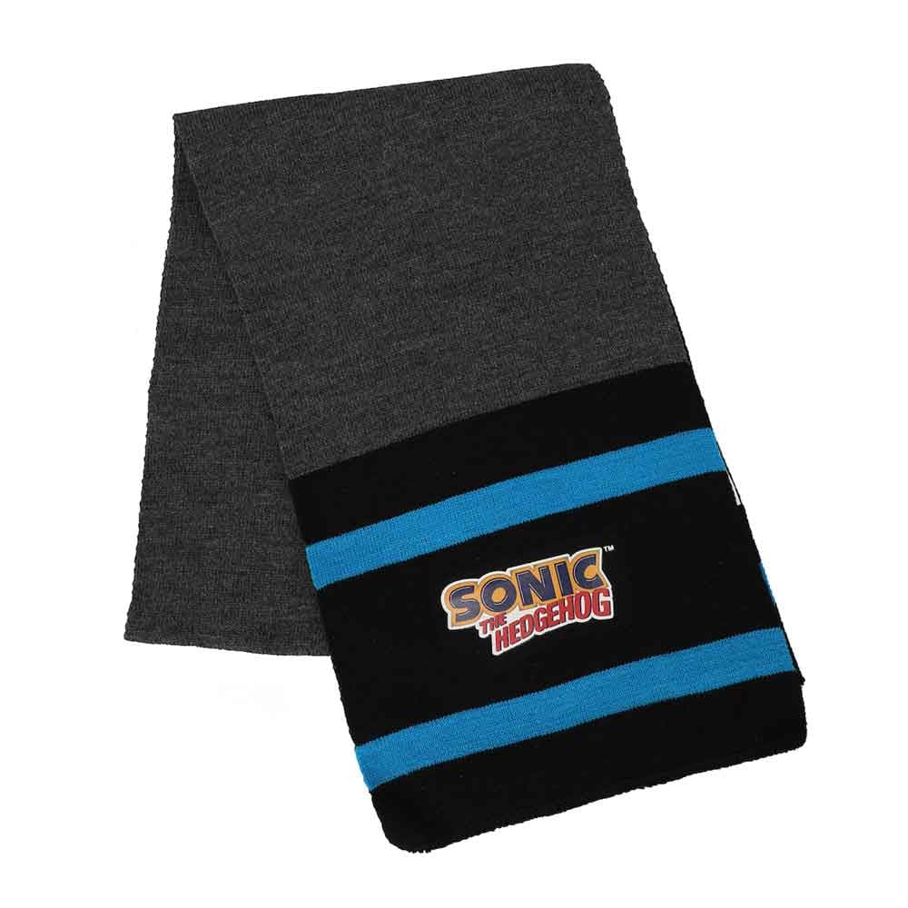 3 Piece Sonic The Hedgehog Youth Beanie Scarf & Gloves Combo