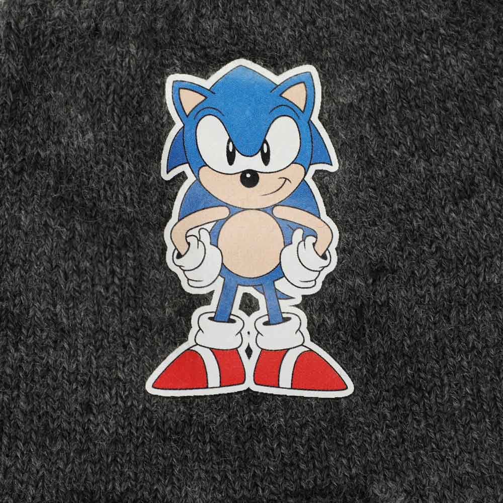 3 Piece Sonic The Hedgehog Youth Beanie Scarf & Gloves Combo