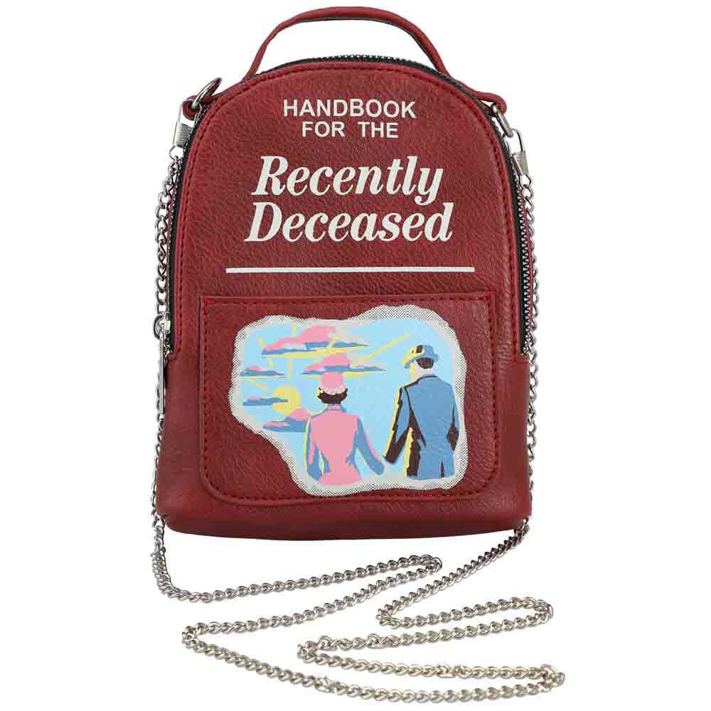7 Beetlejuice Recently Deceased Mini Wristlet Bag - 