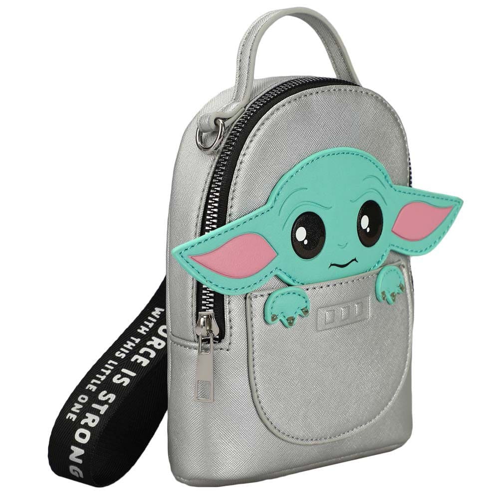 7 Star Wars The Mandalorian Grogu Baby Yoda Mini Wristlet 