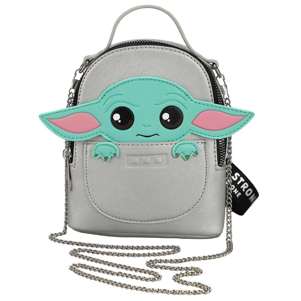 7 Star Wars The Mandalorian Grogu Baby Yoda Mini Wristlet 