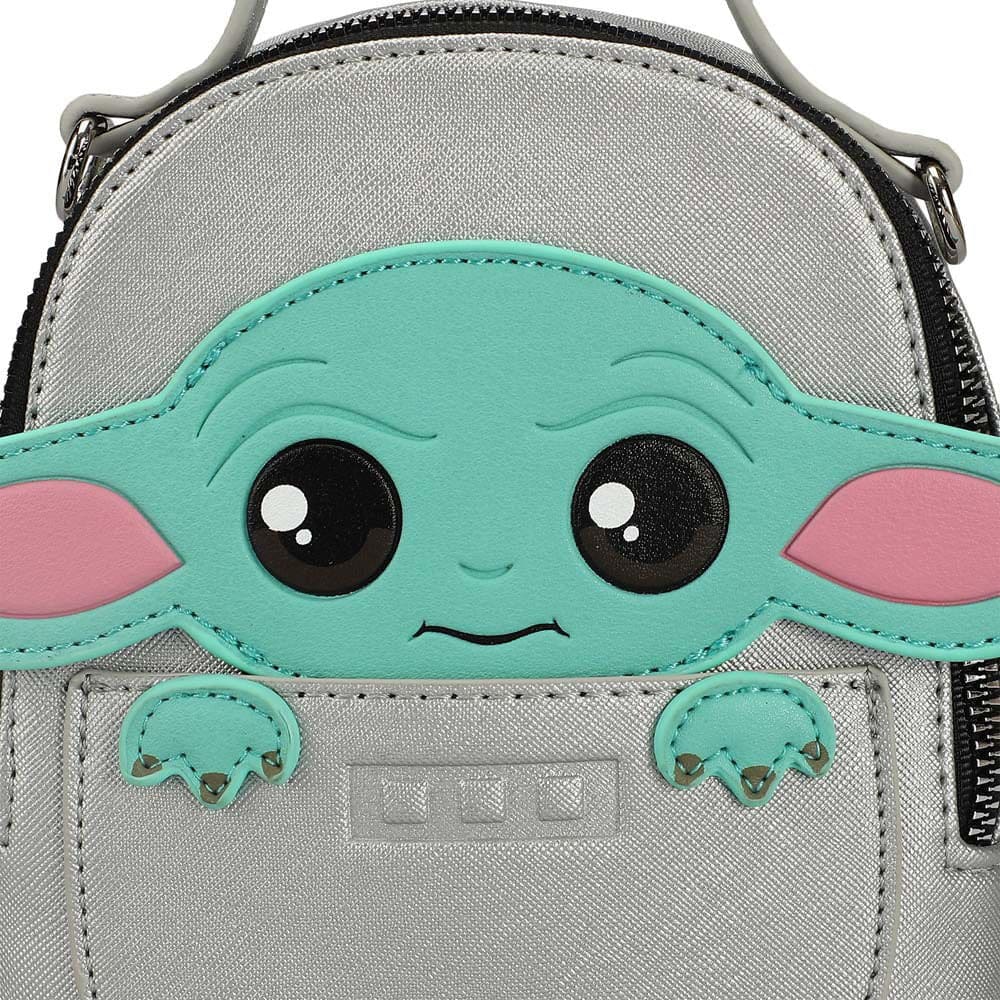 7 Star Wars The Mandalorian Grogu Baby Yoda Mini Wristlet 