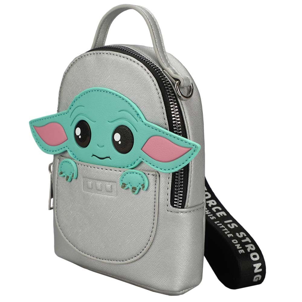 7 Star Wars The Mandalorian Grogu Baby Yoda Mini Wristlet 