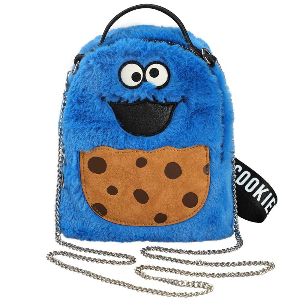 7 Sesame Street Cookie Monster Mini Wristlet Bag - Handbags