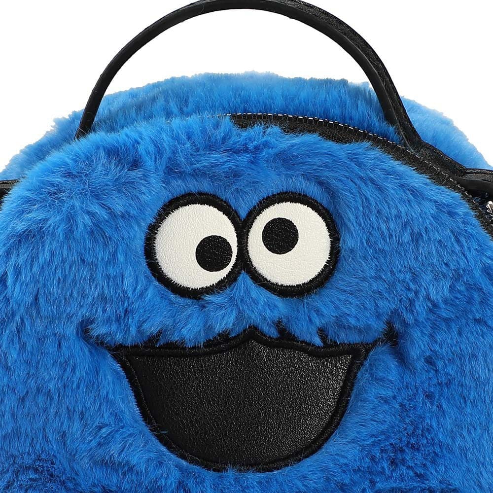 7 Sesame Street Cookie Monster Mini Wristlet Bag - Handbags