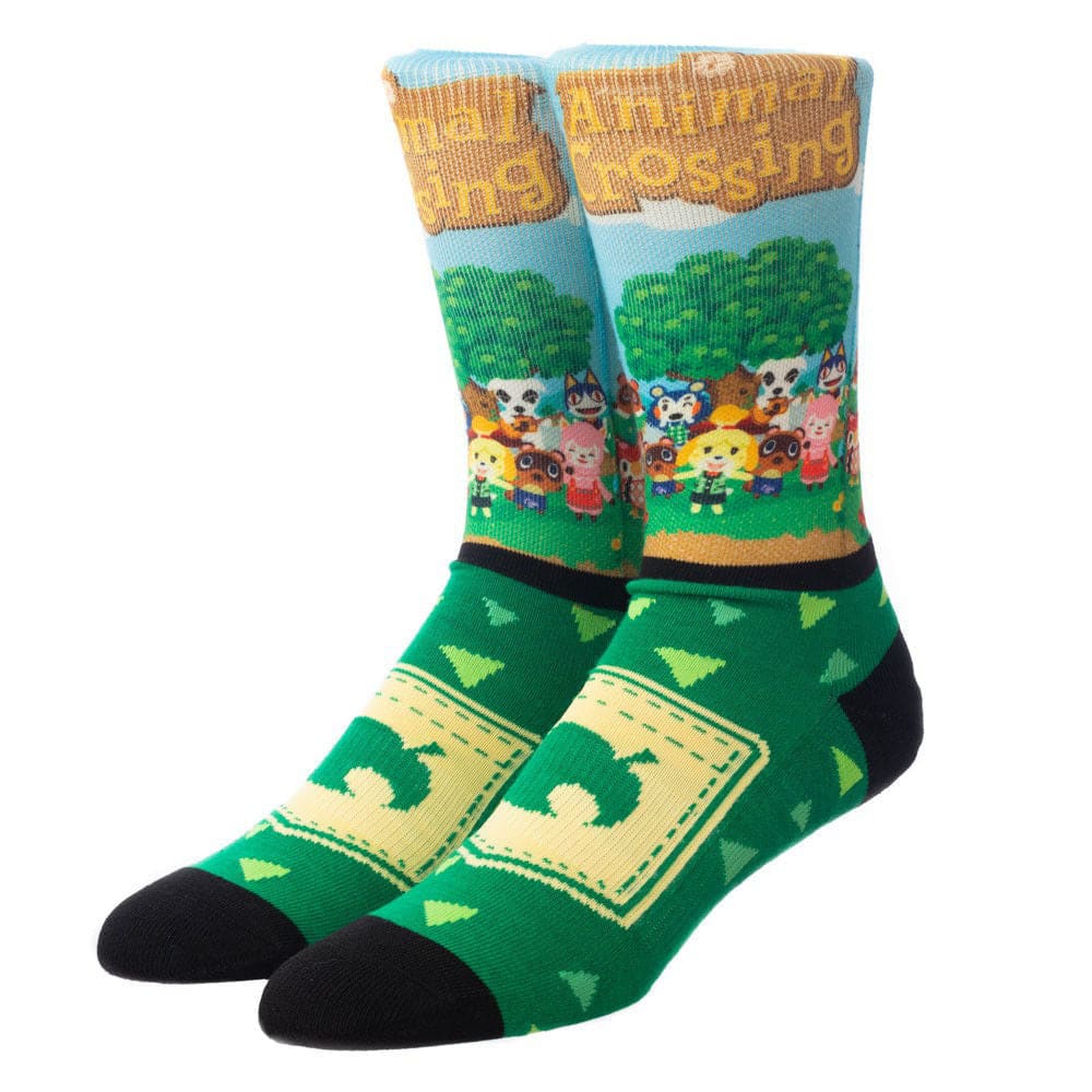 Animal Crossing Sublimated Crew Socks - Socks