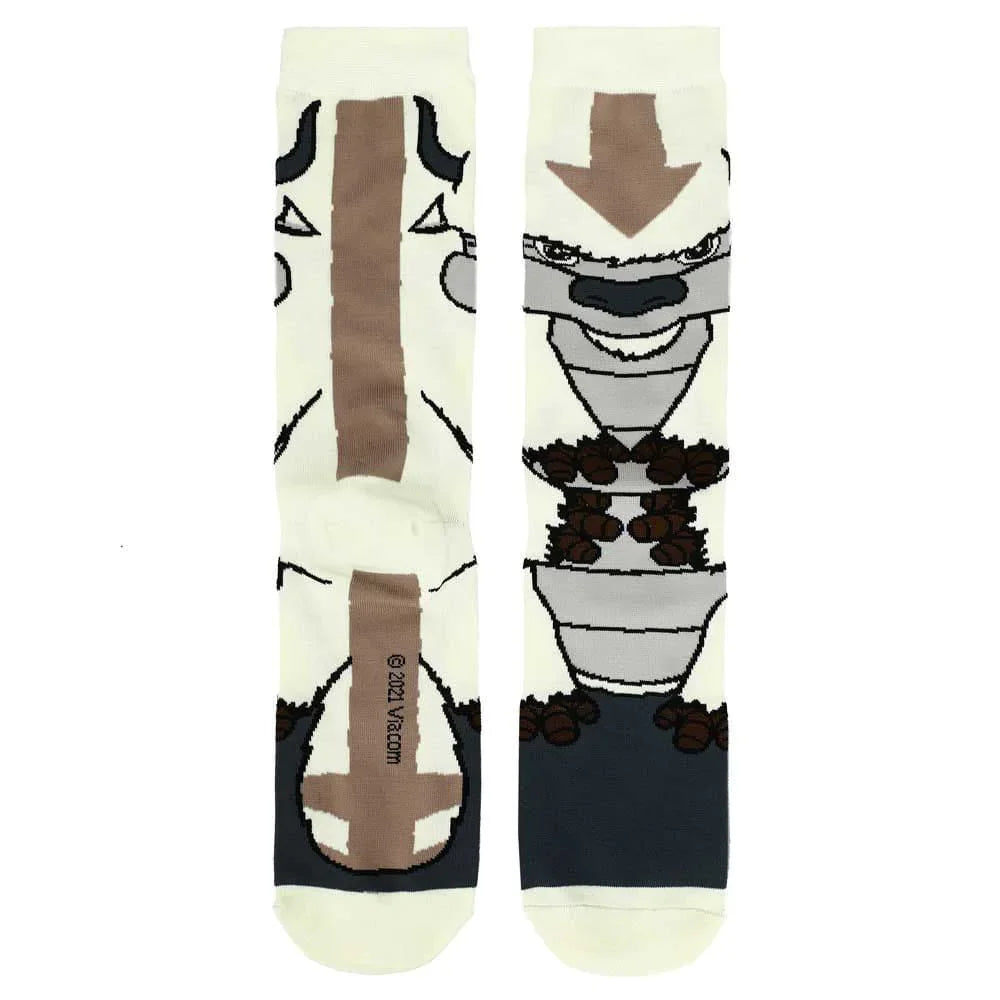 Avatar The Last Airbender Appa Animigos 360 Character Socks 