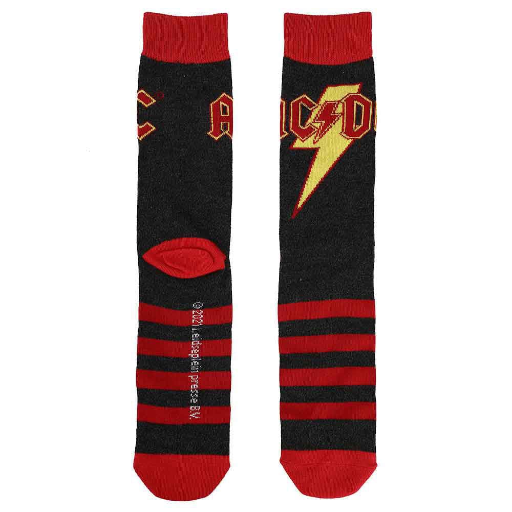 AC/DC Back in Black Crew Socks Box Set (Pack of 3) - Socks