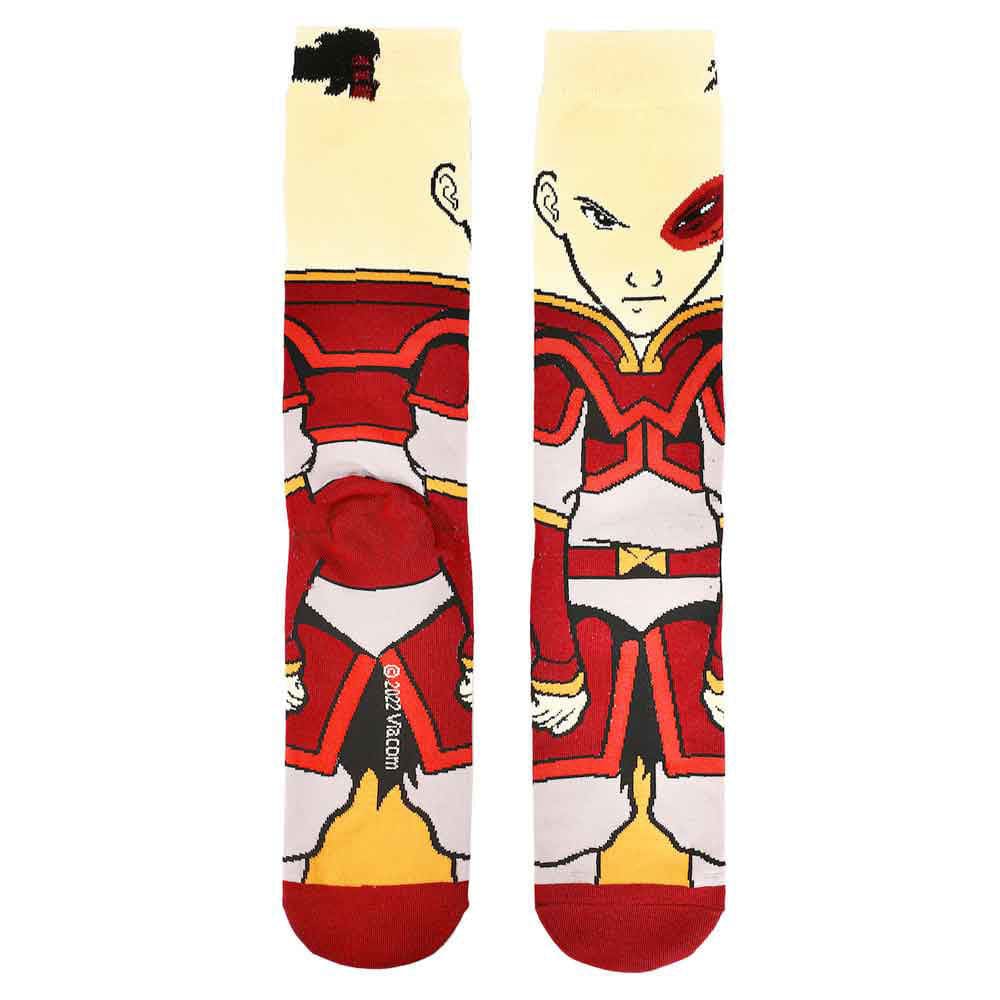 Avatar The Last Airbender Aang Appa & Zuko 3 Pair Crew Socks