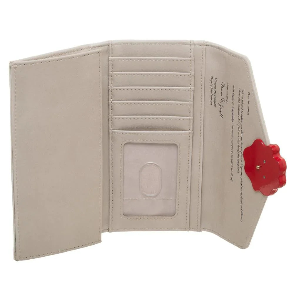 Harry Potter Letter to Hogwarts Bi-Fold Wallet - Pouches & 