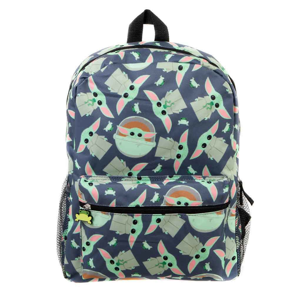 16 Star Wars The Mandalorian Grogu Kids Aop Backpack - 