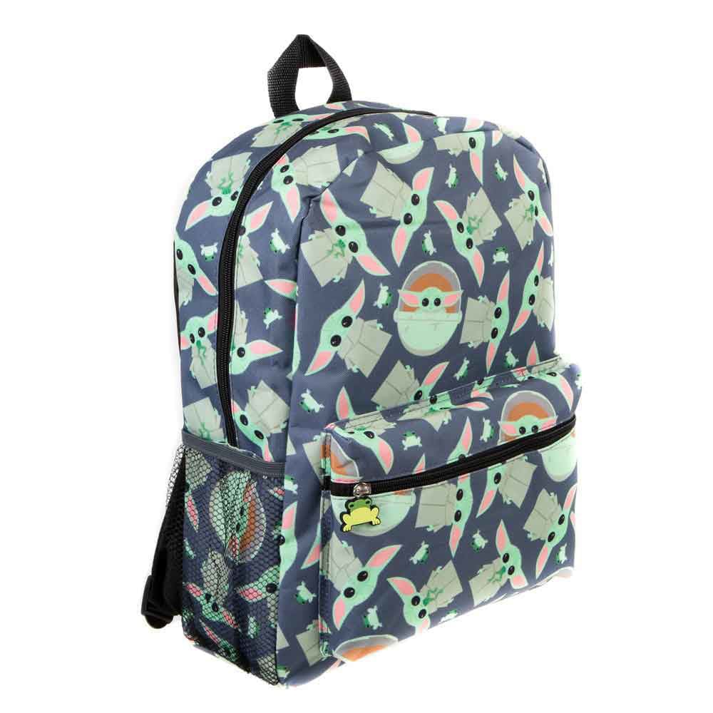 16 Star Wars The Mandalorian Grogu Kids Aop Backpack - 