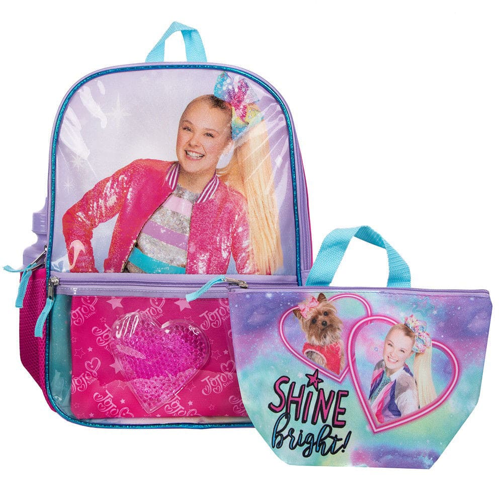 16 Jojo Siwa Backpack (5 Piece Set) - Backpacks