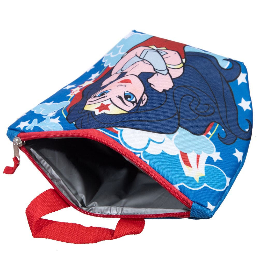 16 DC Comics Wonder Woman Backpack (5 Piece Set) - Backpacks