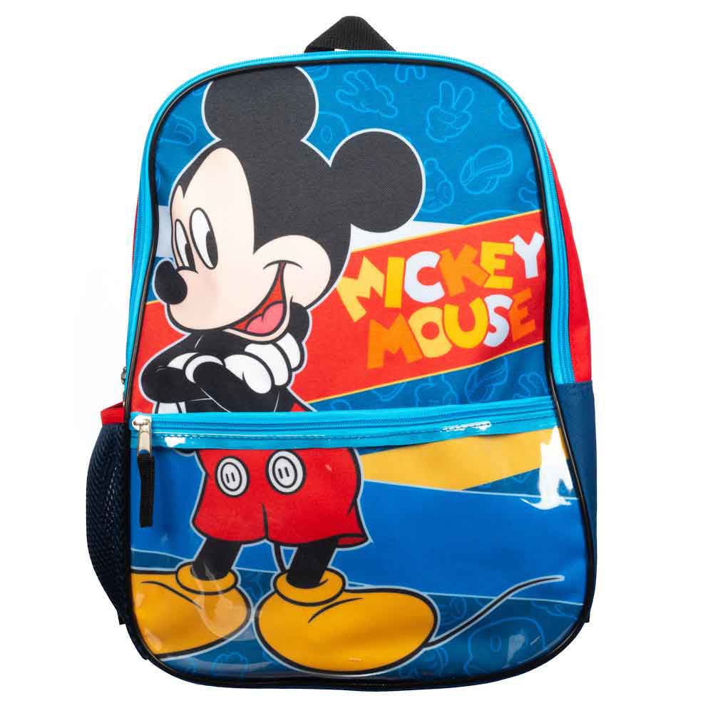 16 Disney Mickey Mouse Backpack (5 Piece Set) - Backpacks