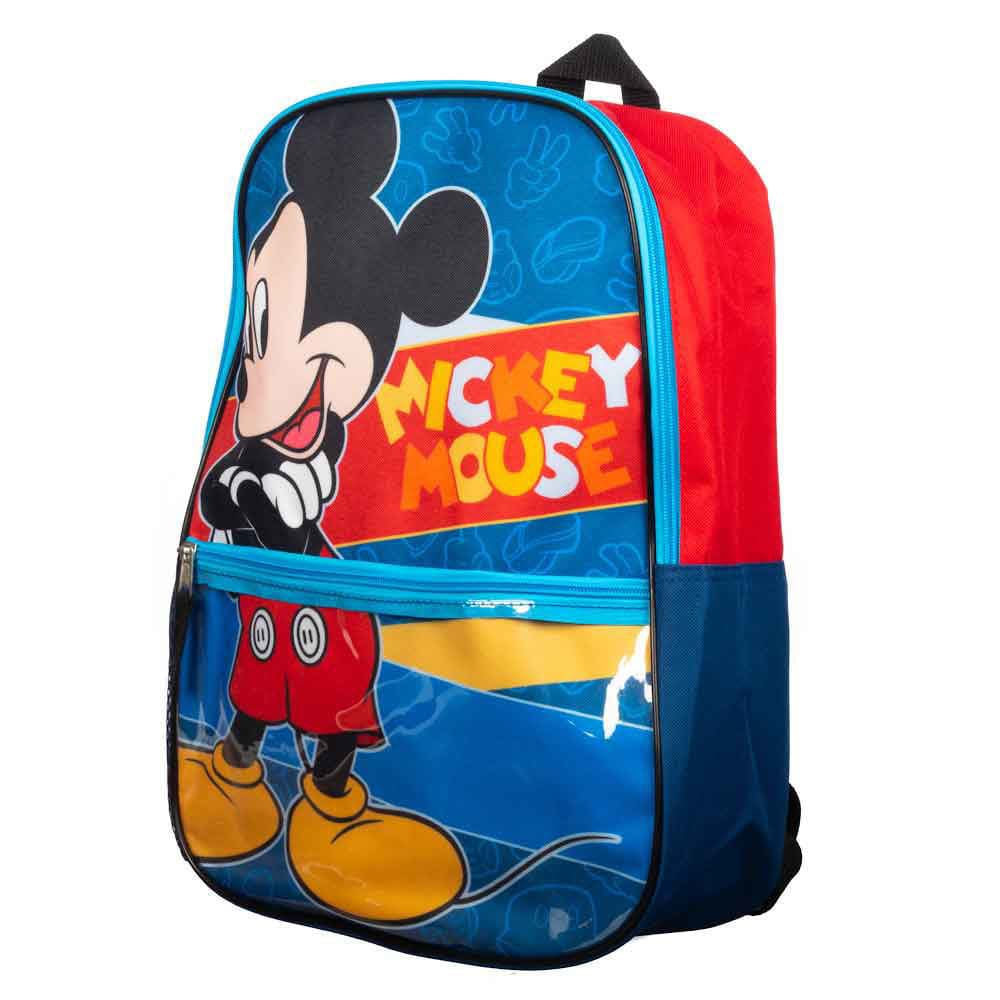 16 Disney Mickey Mouse Backpack (5 Piece Set) - Backpacks