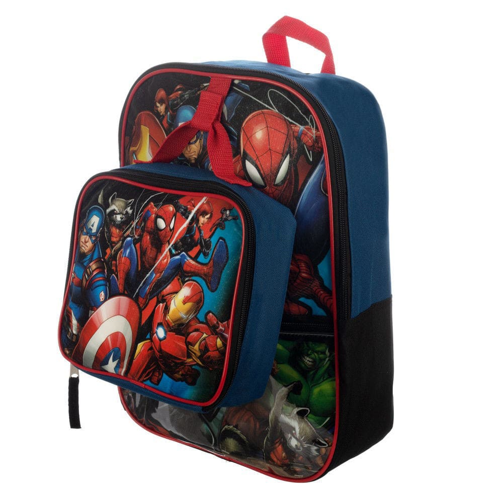 16 Marvel Universe Backpack (5 Piece Set) - Backpacks