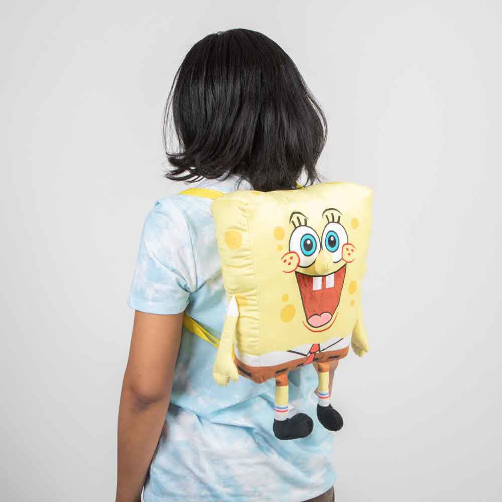 17 Spongebob Youth Plush Backpack - Backpacks