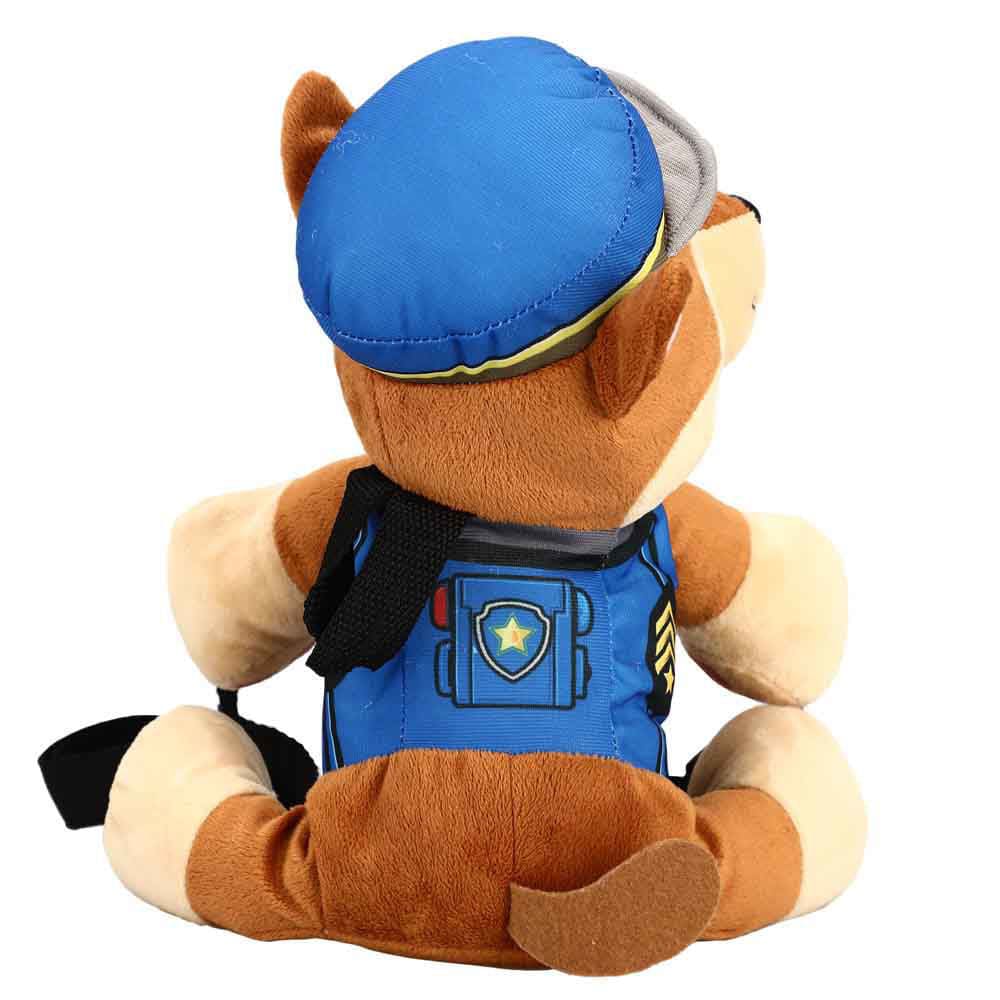 14 Paw Patrol Chase Youth Plush Backpack - Backpacks