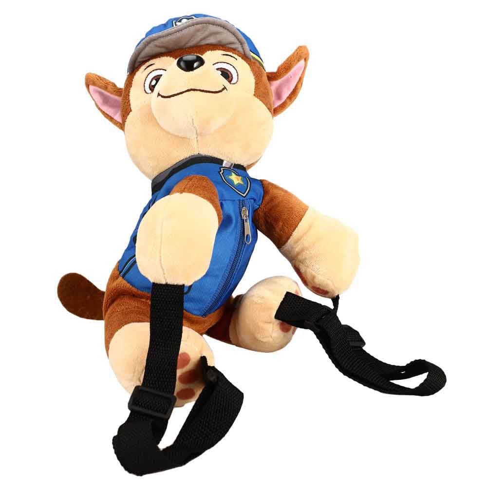 14 Paw Patrol Chase Youth Plush Backpack - Backpacks