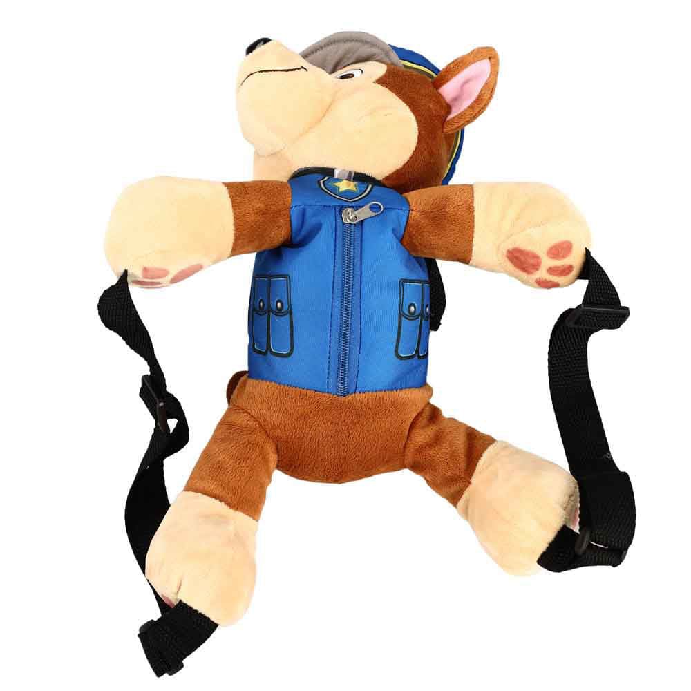 14 Paw Patrol Chase Youth Plush Backpack - Backpacks