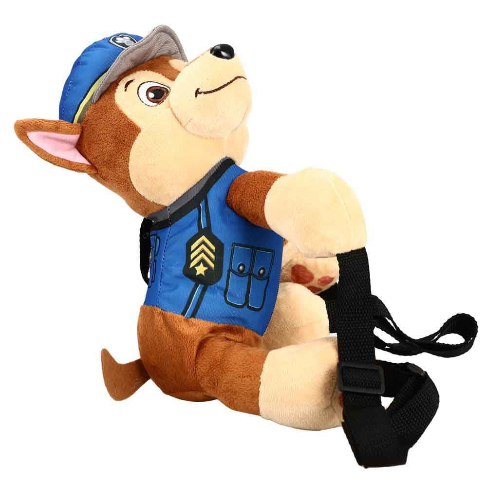 14 Paw Patrol Chase Youth Plush Backpack - Backpacks