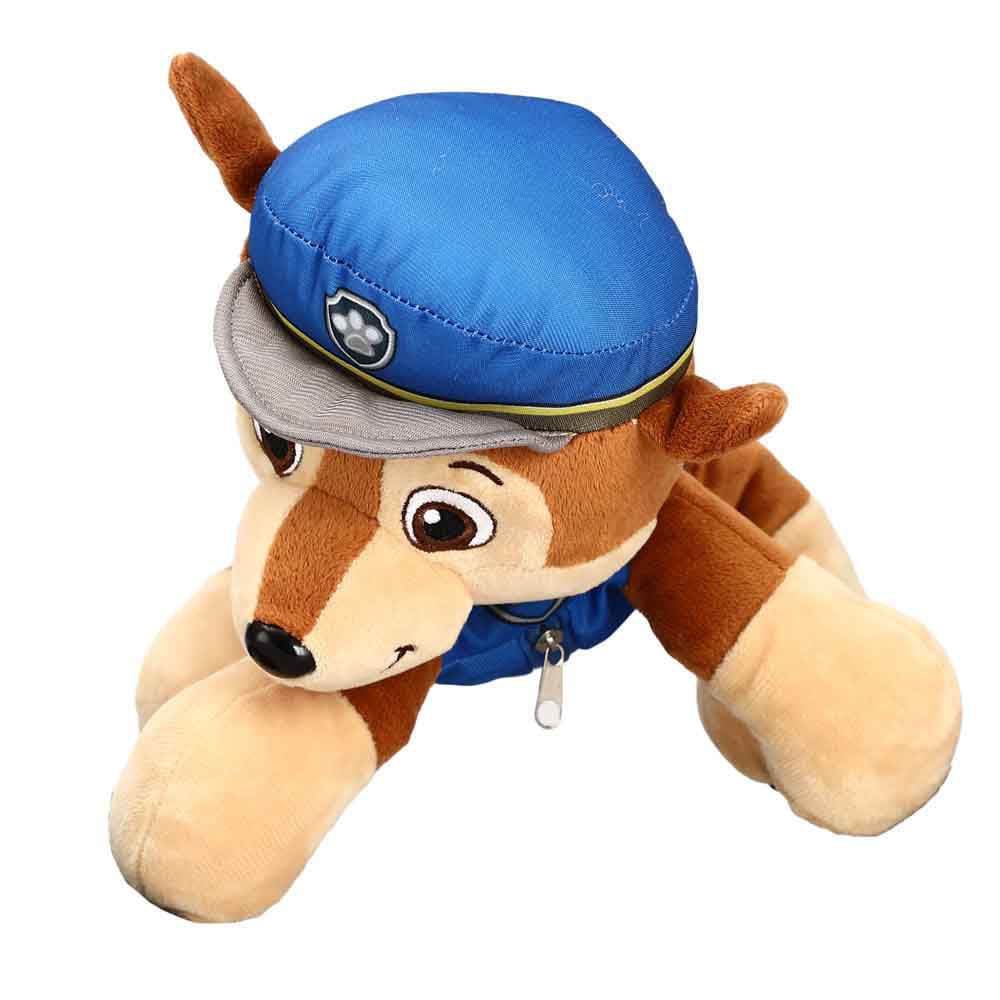 14 Paw Patrol Chase Youth Plush Backpack - Backpacks